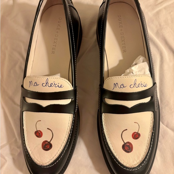 Duke + Dexter Wilde Cherry Penny Loafer - Picture 2 of 3